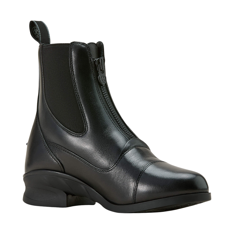 Ariat Women's Heritage Zip Paddock Boot in Black-5